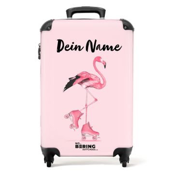 Rosafarbener Rollerflamingo